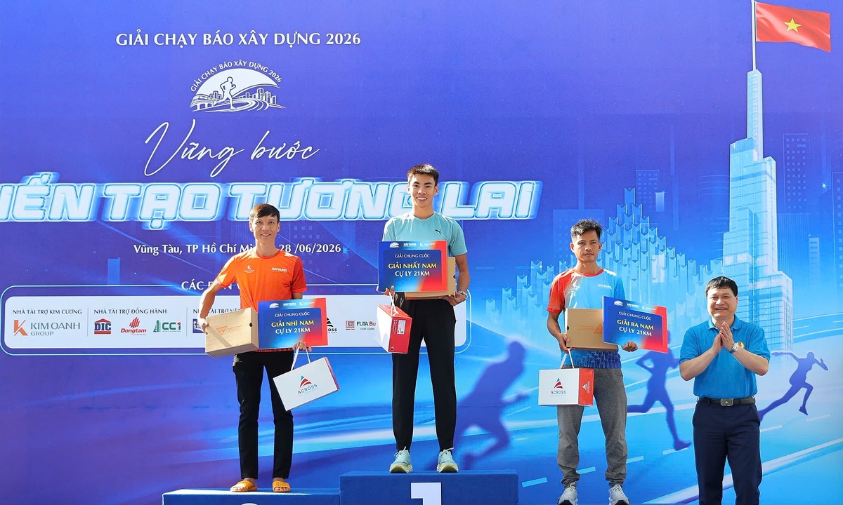 X88 cược bóng đá: Anh Khôi và Lê Thị Hà chinh phục giải chạy Báo Xây dựng 2026 - hình ảnh - x88beta.com