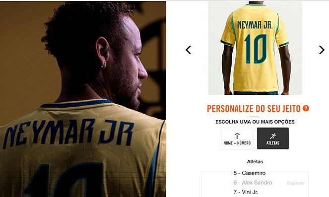 Áo tuyển Brazil in tên Neymar gây tranh cãi vì một dấu chấm: góc nhìn mới cho người chơi Việt - hình ảnh - x88beta.com Áo tuyển Brazil in tên Neymar gây tranh cãi vì một dấu chấm: góc nhìn mới cho người chơi Việt - hình ảnh - x88beta.com